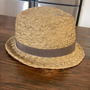 Banana republic straw hat fedora beach hat